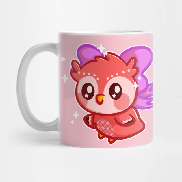 Celestial Owl - Cute Kawaii Owl by perdita00